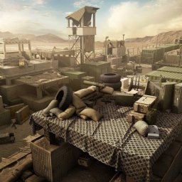 Kitbash3D - Military Outpost